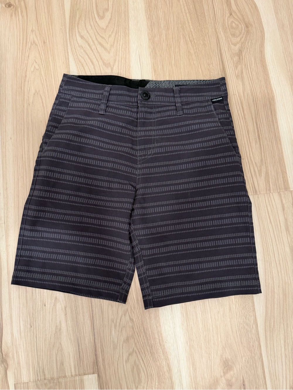 Bigboys Volcom Black Patterned Shorts